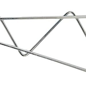 Express KitchQuip Wall Mounting Bracket for Chrome Wire Shelving Set of 2 Brackets NSF Certified