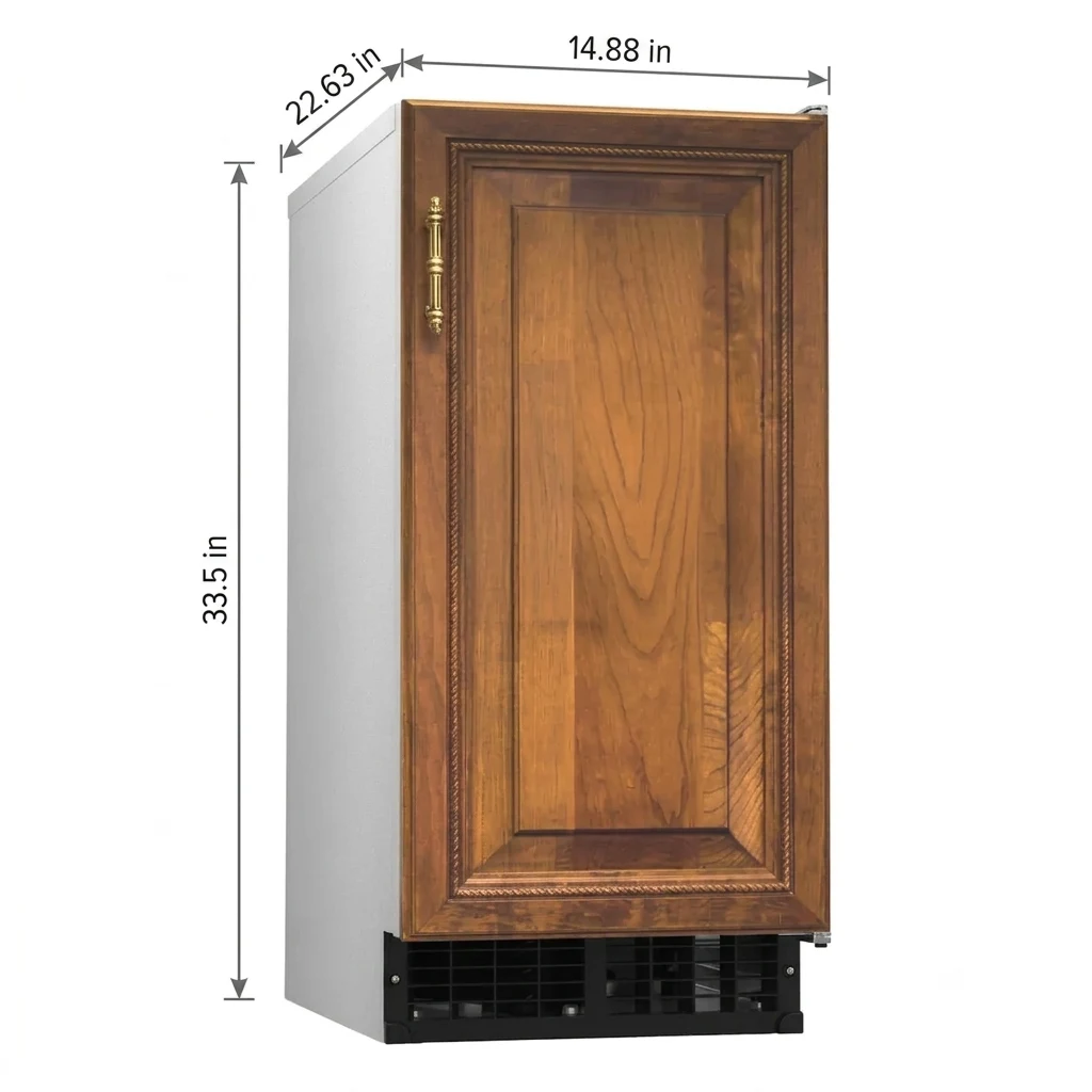 Hoshizaki C-80Bak-Ds Undercounter Ice Machine - 92 Lb. Air-Cooled Nugget Ice Maker 2 Hoshizaki C-80Bak-Ds Undercounter Ice Machine For Commercial Or Residential Use.