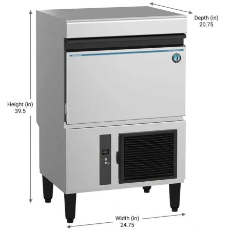 Hoshizaki IM-50BAA-Q 24 Undercounter Ice Sphere Machine