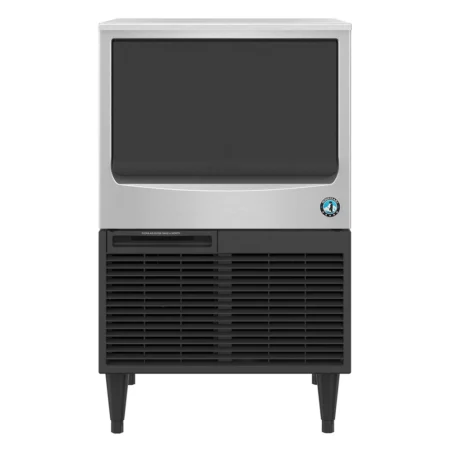 Hoshizaki KM-161BAJ Undercounter Ice Machine producing crescent cube ice