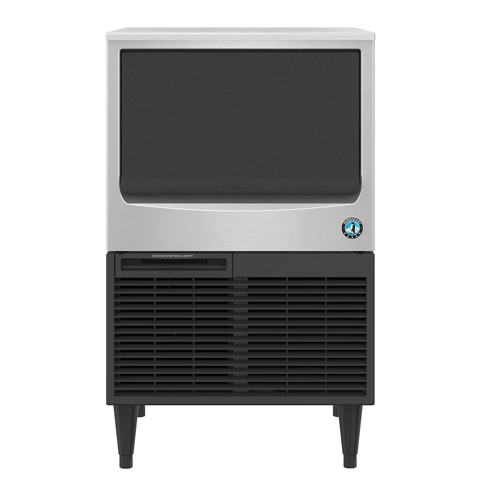 Hoshizaki Km-161Bwj 23 Undercounter Ice Machine - 153 Lbs/Day, Water Cooled, 115V 1 Hoshizaki Km-161Bwj 23 Undercounter Ice Machine Stainless Steel Front View