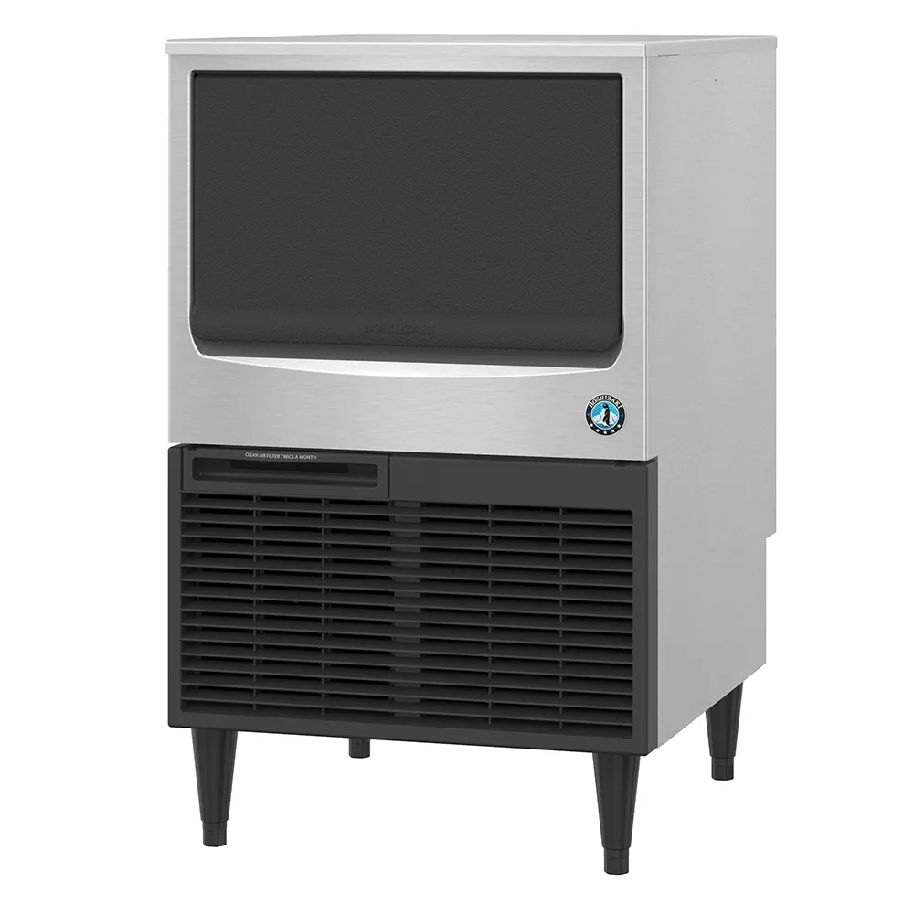 Hoshizaki Km-161Bwj 23 Undercounter Ice Machine - 153 Lbs/Day, Water Cooled, 115V 4 Hoshizaki Km-161Bwj 23 Undercounter Ice Machine Stainless Steel Front View