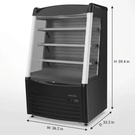Marchia MDS390 36 Black Open Air Cooler