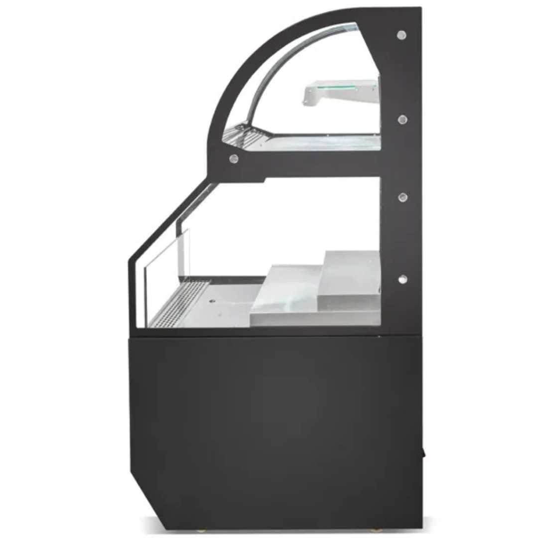 Marchia Mstar48 48&Quot; Black Dual Service Open Air Display Case Merchandiser 5 Marchia Mstar48 48 Black Dual Service