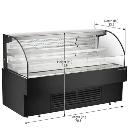 Marchia USTAR72G 71 Black Low Profile