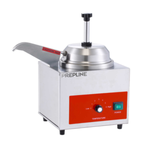 Prepline CW3-5 3.5 Qt. Cheese Warmer with Pump & Spout