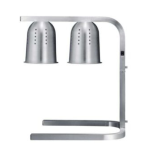 Prepline WL550 Freestanding Heat Lamp with 2 Bulbs