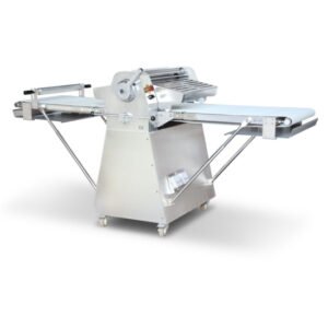 Prepline FSS-89 89" Reversible Floor Dough Sheeter with Stainless Steel Body