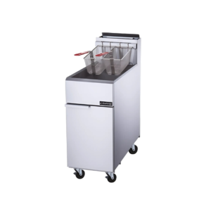 DCF3-NG Natural Gas Fryer with 3 Tube Burners