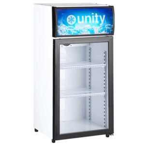 Unity U-CR2 16" Countertop Swing Door Refrigerator – 2 Cu. Ft.