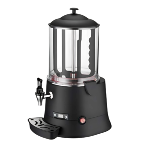 CHOCO10 2.6 Gallon 10 Liter Hot Beverage / Dispenser - Black