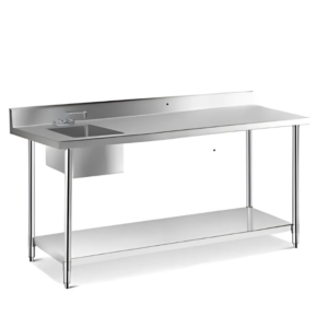 Prepline ST-3072 30" x 72" Stainless Steel Work Table
