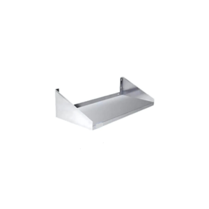 Stainless Steel Wall Shelf with Side Guards