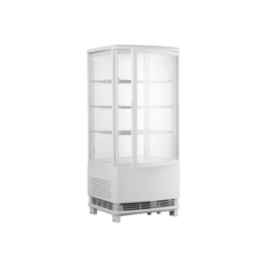 Marchia MDC78W White Countertop Refrigerated Glass Display