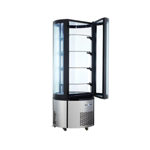 Marchia MVSR400 Refrigerated Curved Glass Cake Display Case