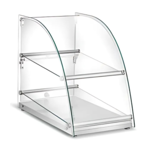 Marchia CA70 Curved Glass Dry Countertop Food Display Case