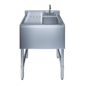 One Compartment Under Bar Sink, Left Drainboard 19" x 24"