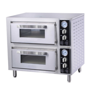 Cookline CPO-2D Double Deck Countertop Pizza Oven, 240V