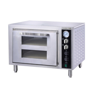 Cookline CPO-2 Double Deck Countertop Pizza Oven, 240V
