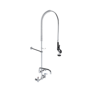 Wall-Mounted Pre-Rinse Faucet with 8 in. Centers and 12 in