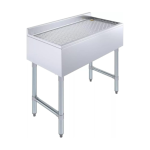Stainless Steel Underbar Drainboard - NSF Certified Bar Sink Shelf (36” x 18”)