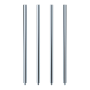 35 Inch Stainless Steel Work Table Legs 4 Pack – Heavy Duty 18 Gauge Adjustable Replacement Legs
