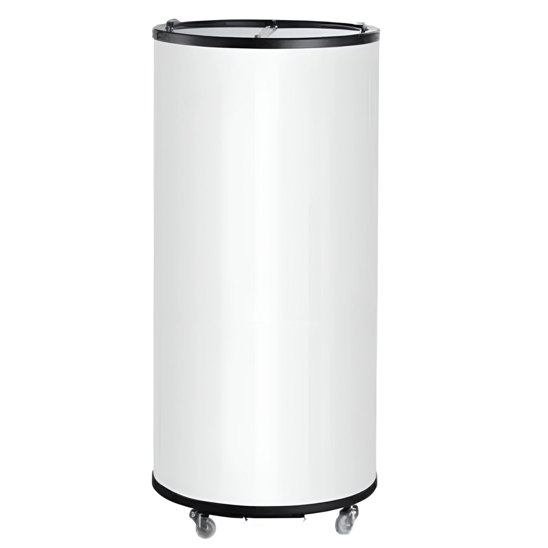 Cold Drink Barrel Merchandiser Refrigerator
