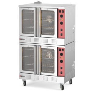 CC100-DBL Double Deck Full Size Gas Convection Oven - 108,000 BTU