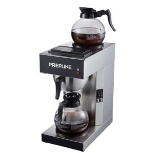 Prepline PCM2D-1 Pourover Coffee Maker with 2 Decanters