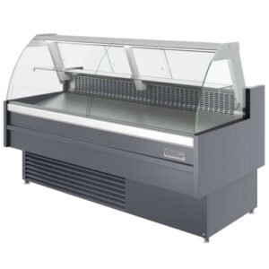 Coldline SDC-72 72" Curved Glass Deli Display Refrigerator