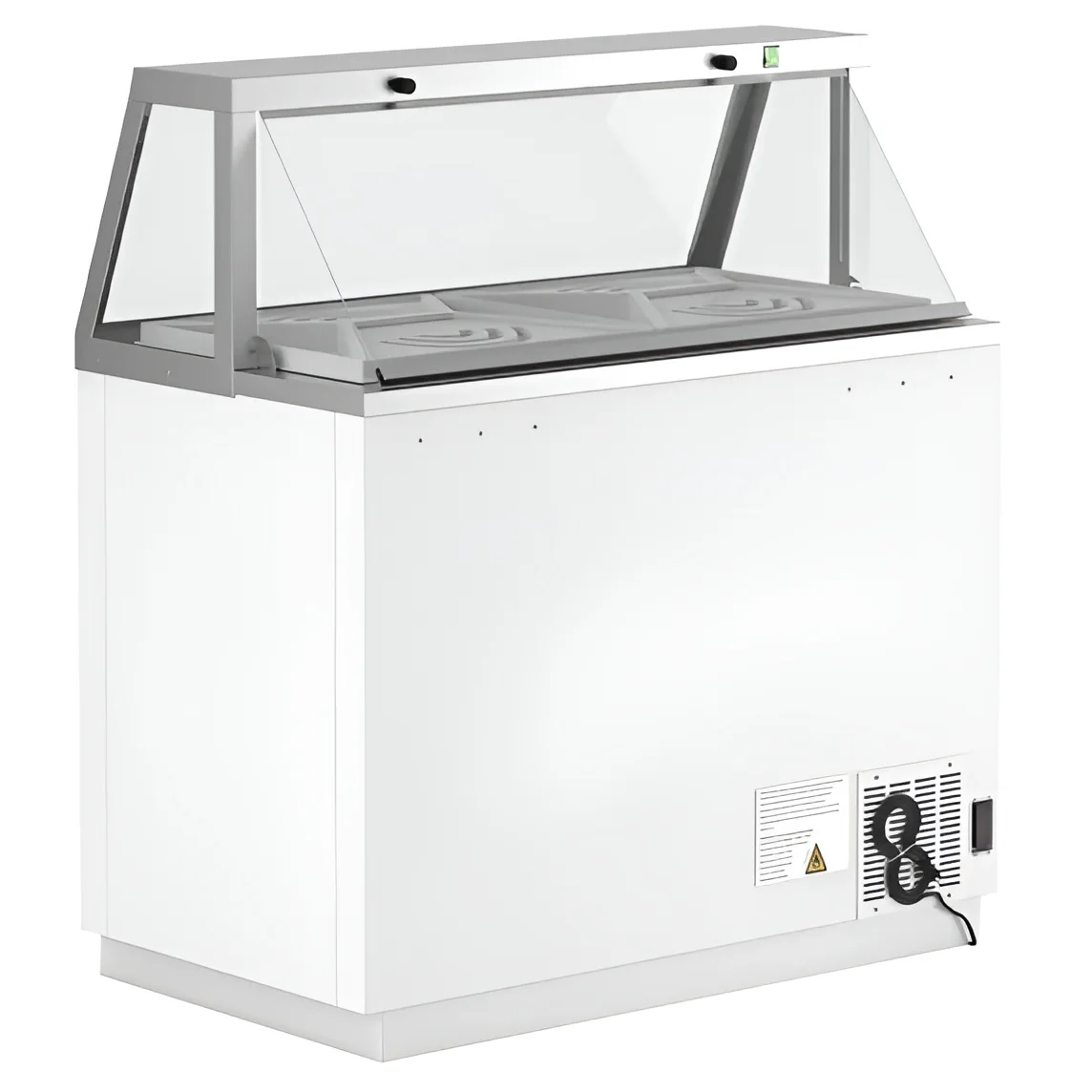 Coldline Dip-46 47&Quot; Ice Cream Dipping Cabinet Freezer | (8) Tub Capacity 1 Coldline Dip-46 47 Ice Cream Dipping Cabinet Freezer