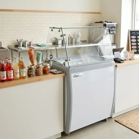 Coldline DP-160-FSG 26 4-Tub Ice Cream Freezer