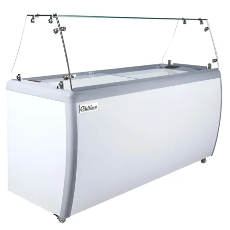 Coldline DP-560-FSG 71'' 12-Tub Ice Cream Freezer
