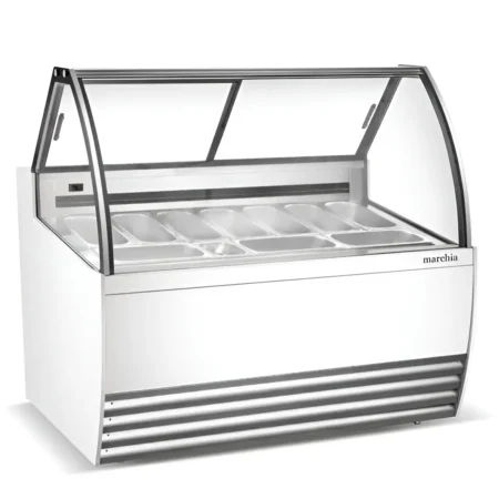 Marchia GIC-10 56 10-Pan Ice Cream Display Freezer