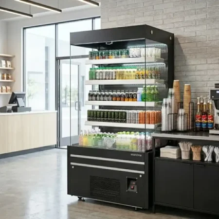 mds48g-48-black-open-air-cooler-grab-and-go-refrigerator-with-glass-sides