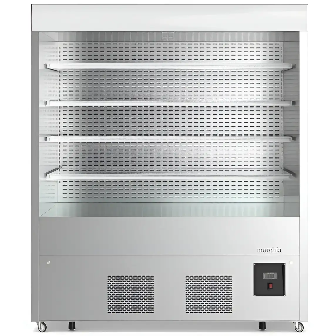 Marchia Mds72 72&Quot; Open Air Cooler Grab And Go Refrigerator, 220V 5 Marchia Mds72 72 Open Air Cooler
