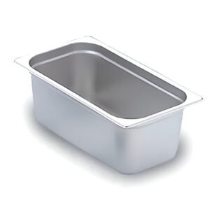 1/3 Size 6" Deep Stainless Steel Steam Table / Hotel Pan