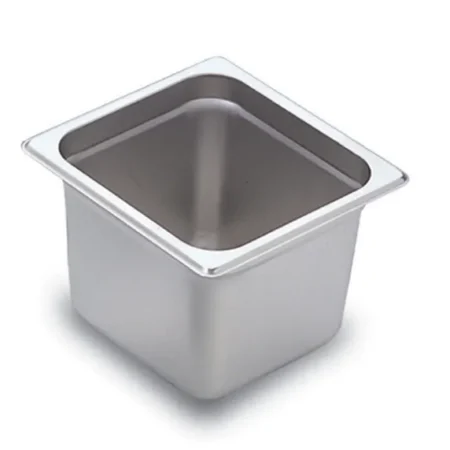 1/6 Size 6" Deep Stainless Steel Steam Table Hotel Pan for Restaurant Prep