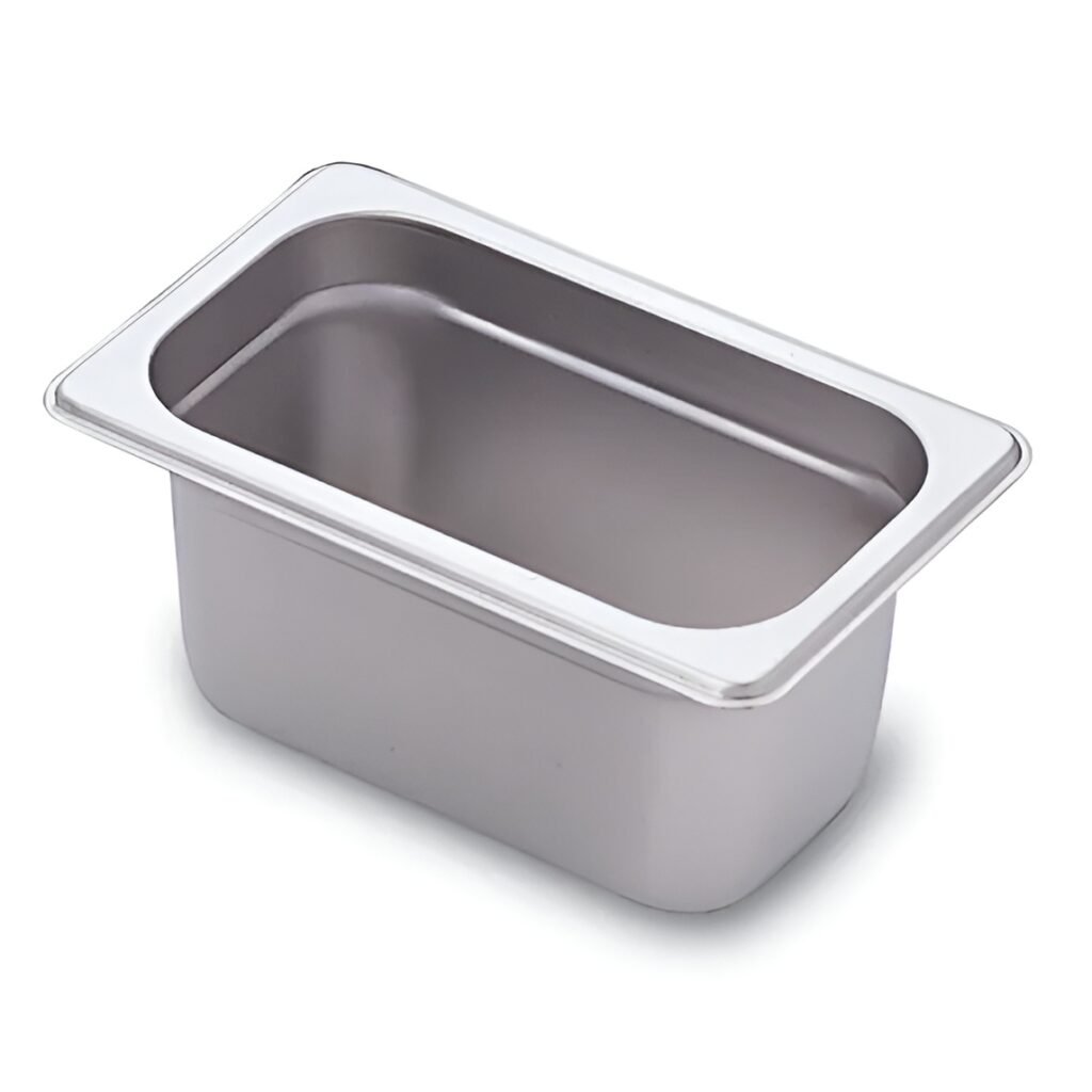 1/9 Size 4" Deep Stainless Steel Steam Table Pan - Professional Hotel Pan