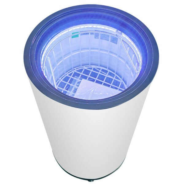 Cold Drink Barrel Merchandiser Refrigerator