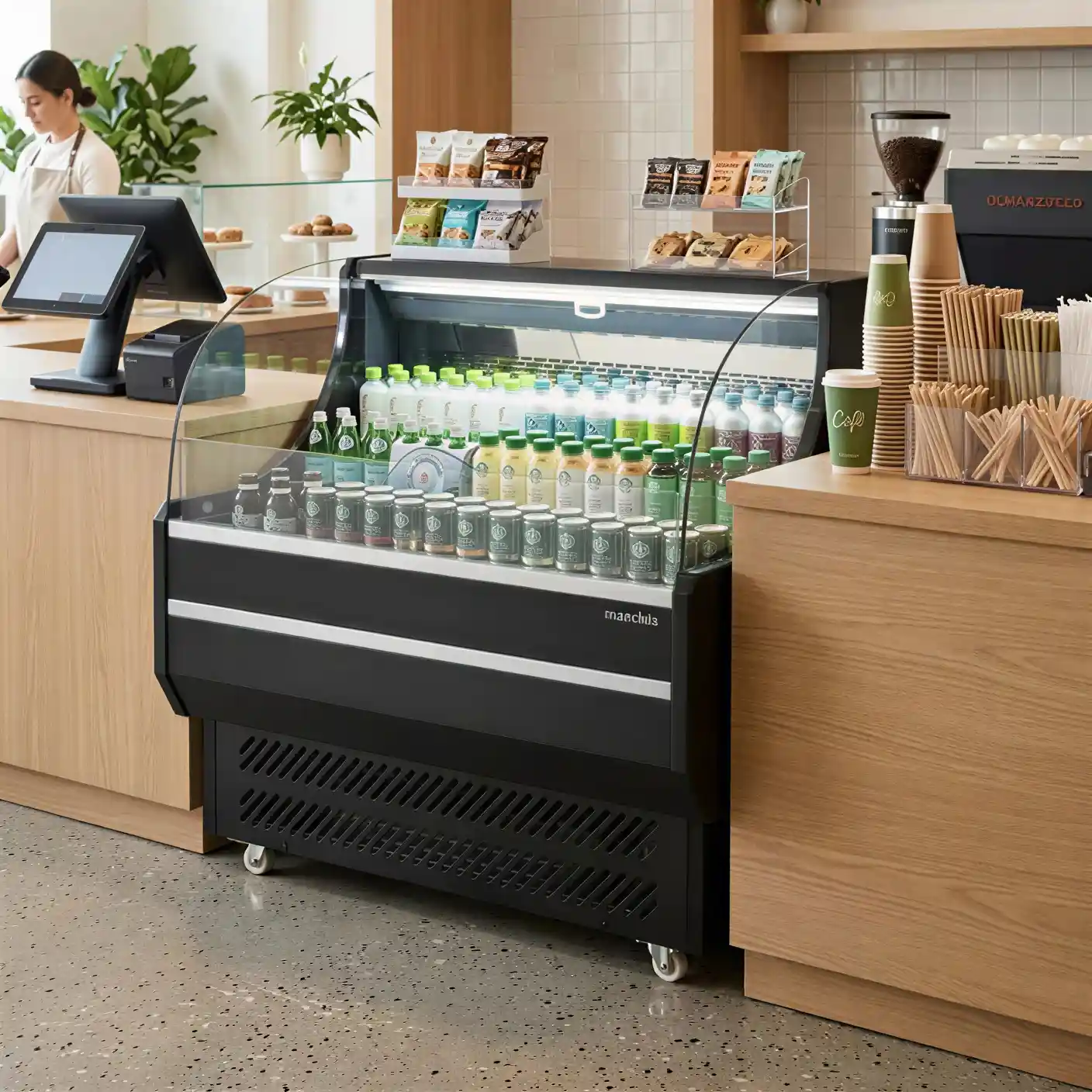Marchia Ustar36 36&Quot; Black Low Profile Open Air Cooler Grab And Go 2 Marchia Ustar36 36 Black Low Profile