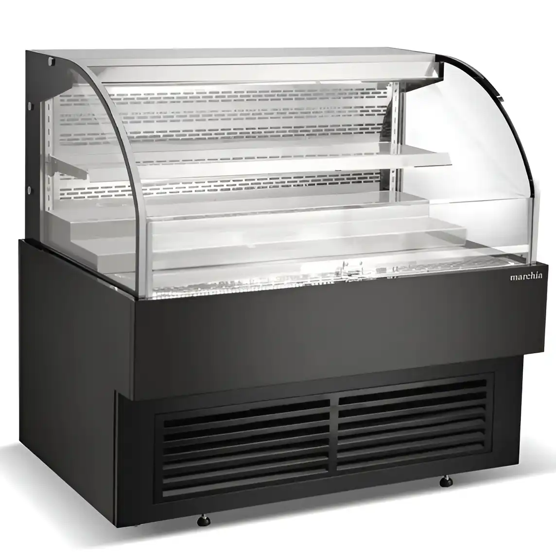 Marchia Ustar48G 48&Quot; Black Low Profile Open Air Cooler Grab And Go 5 Marchia Ustar48G 48 Black Low Profile