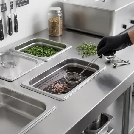 1/9 Size 6" Deep Stainless Steel Steam Table Pan