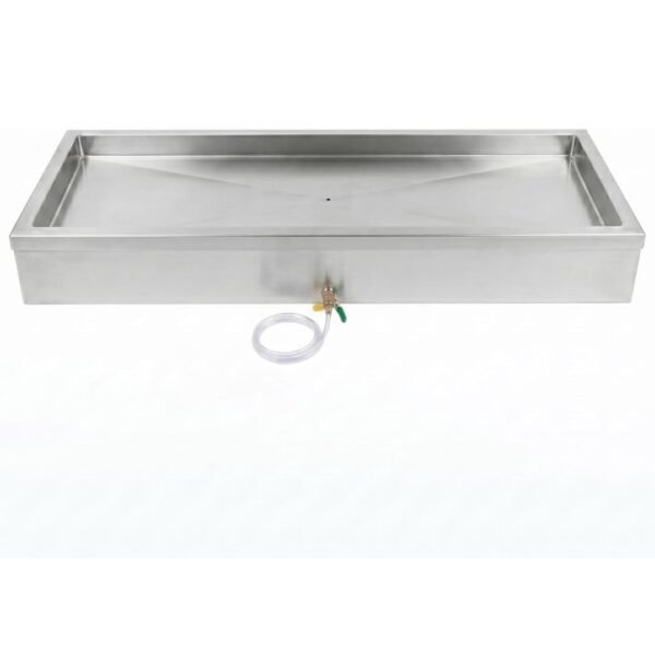 Stainless Steel Ice Display Chiller 24 x 48 insulated cold food display