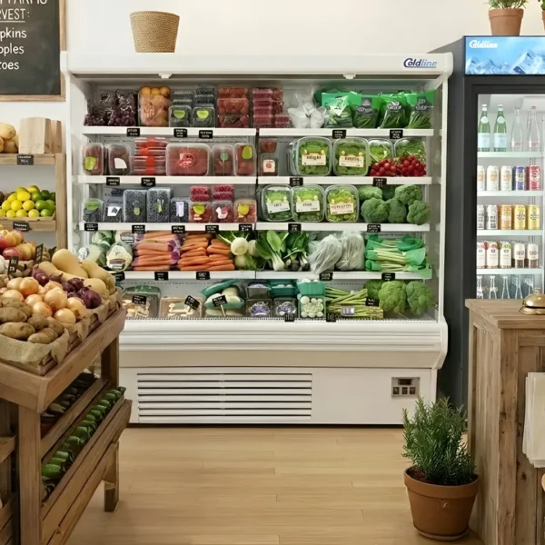 Refrigerated Air Curtain Merchandiser - Coldline 76