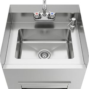 Commercial Wall Mount Hand Sink 18-1/4