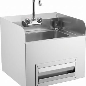 Commercial Wall Mount Hand Sink with Soap Dispenser