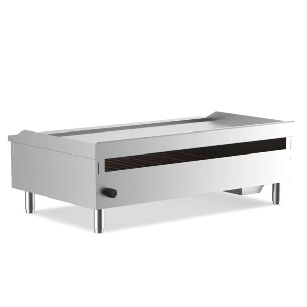 Cookline 48" Commercial Countertop Gas Griddle with manual controls