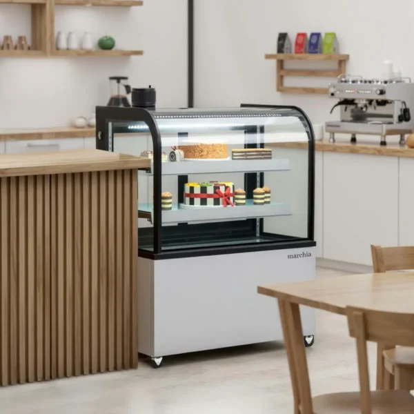 Marchia 36 Curved Glass Bakery Display Case
