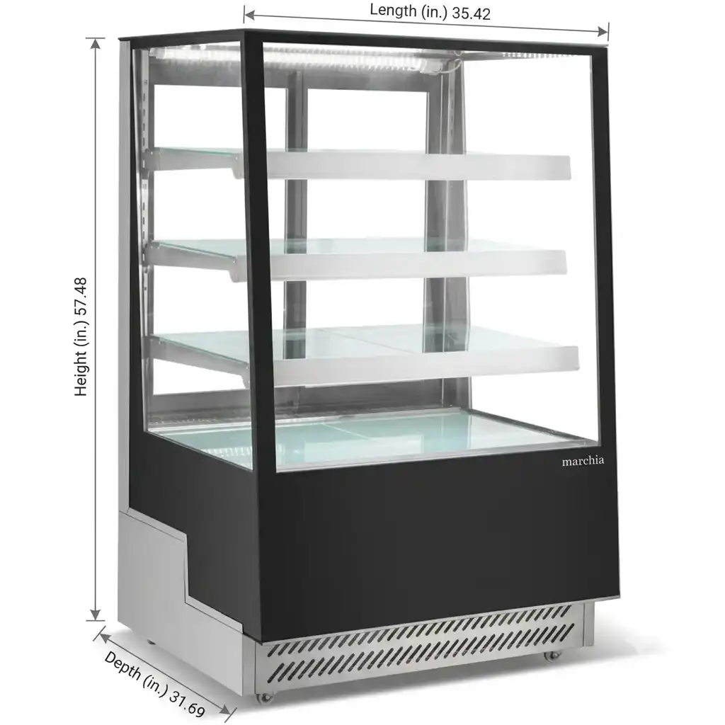 Marchia 36" Refrigerated Bakery Display Case